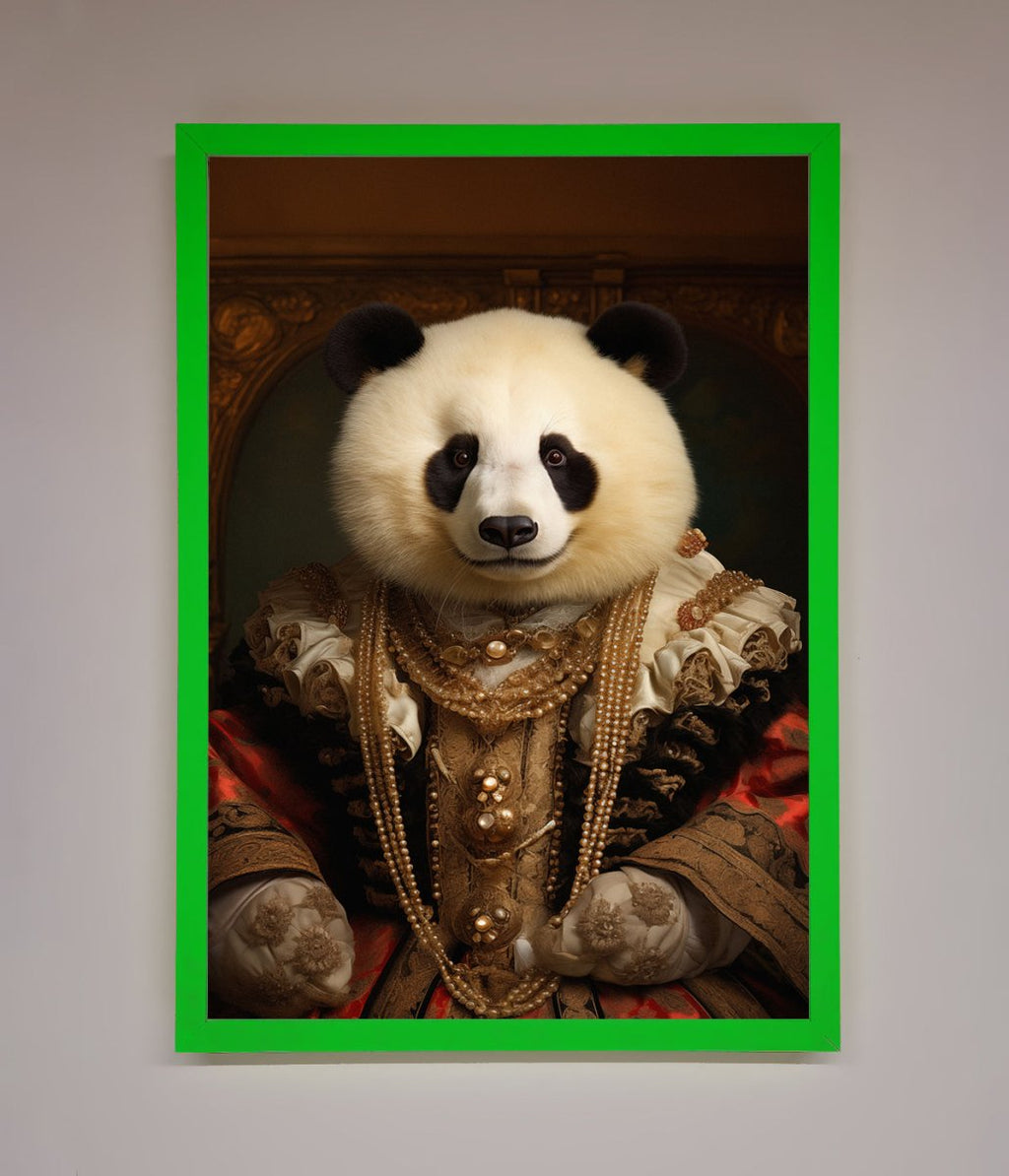 Renaissance Panda Framed Print