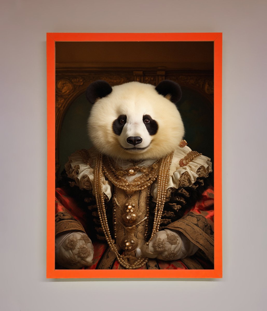 Renaissance Panda Framed Print
