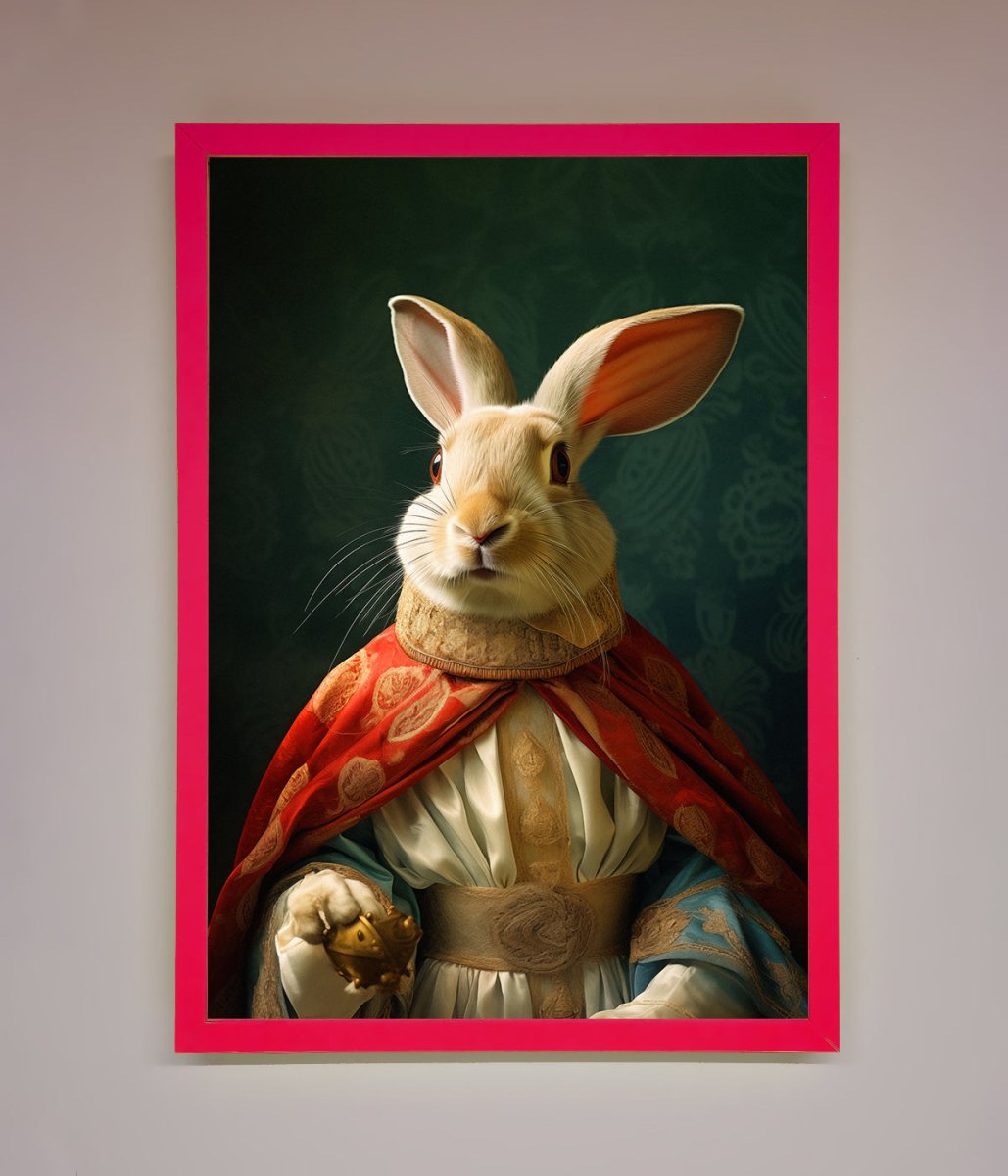 Renaissance Rabbit Framed Poster