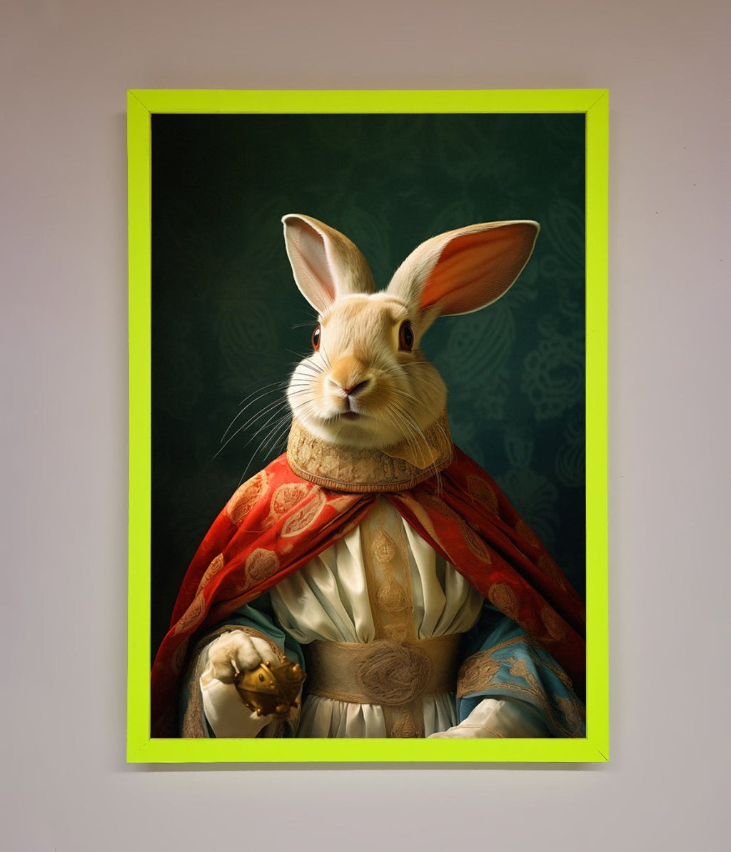 Renaissance Rabbit Framed Poster