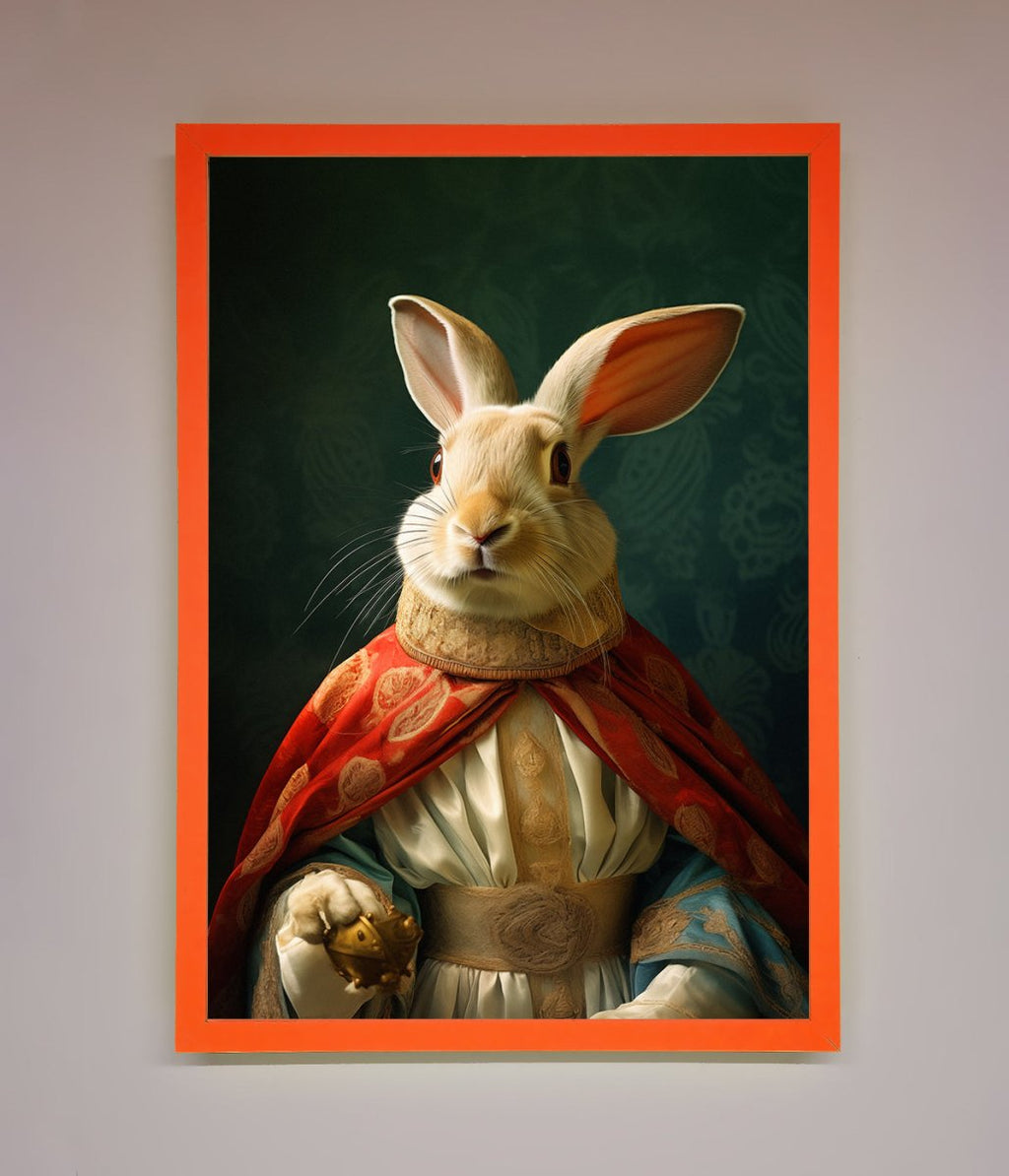Renaissance Rabbit Framed Poster