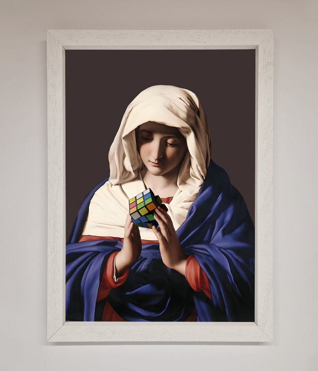 Renaissance Rubik Cube Framed Wall Art