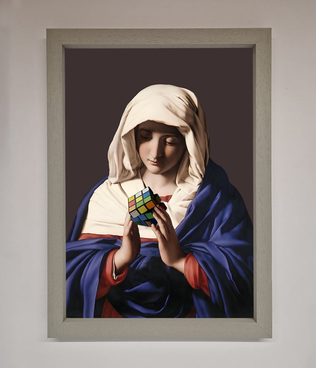 Renaissance Rubik Cube Framed Wall Art