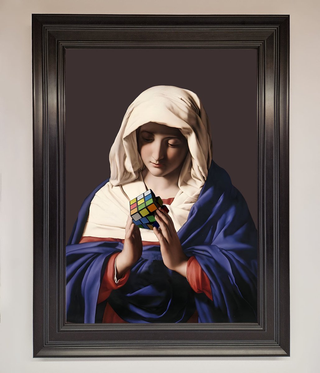 Renaissance Rubik Cube Framed Wall Art