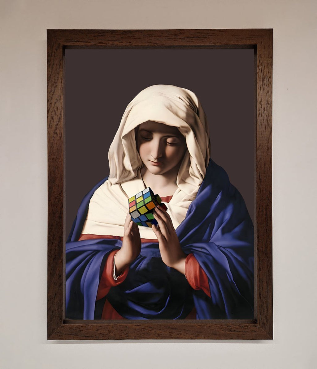 Renaissance Rubik Cube Framed Wall Art