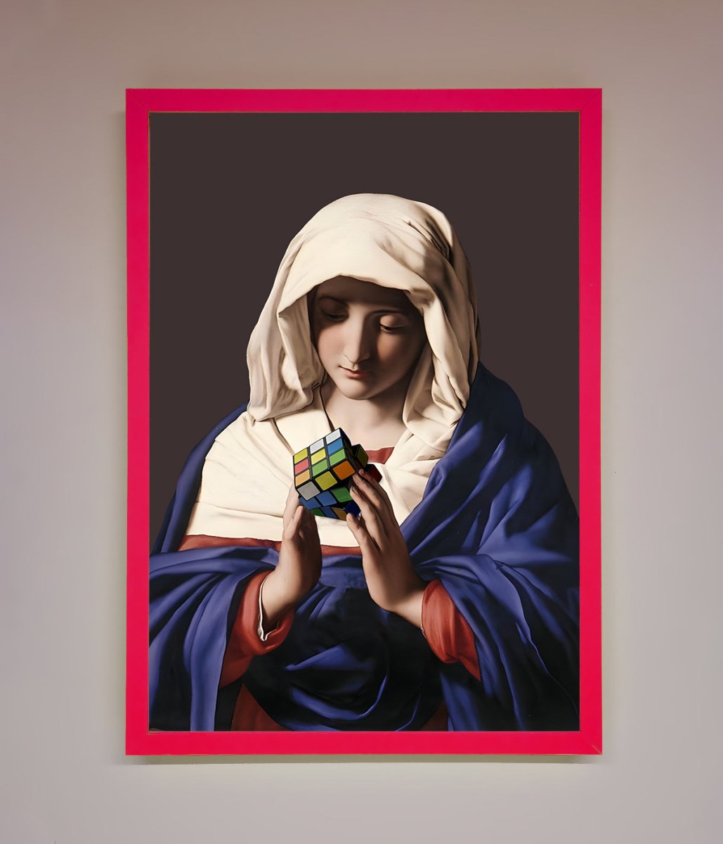 Renaissance Rubik Cube Framed Wall Art