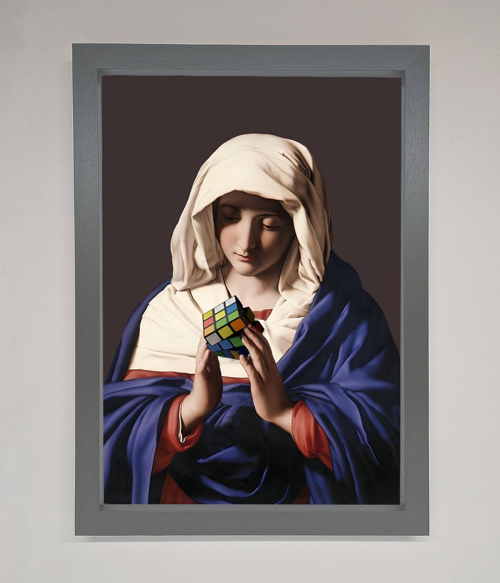 Renaissance Rubik Cube Framed Wall Art