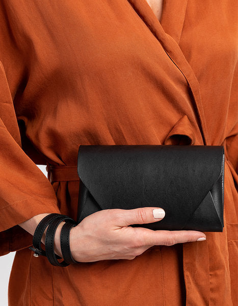 Capital of Plenty Clutch/Wallet – Elegant & Versatile Leather Accessory by Stella Soomlais at brixbailey.com