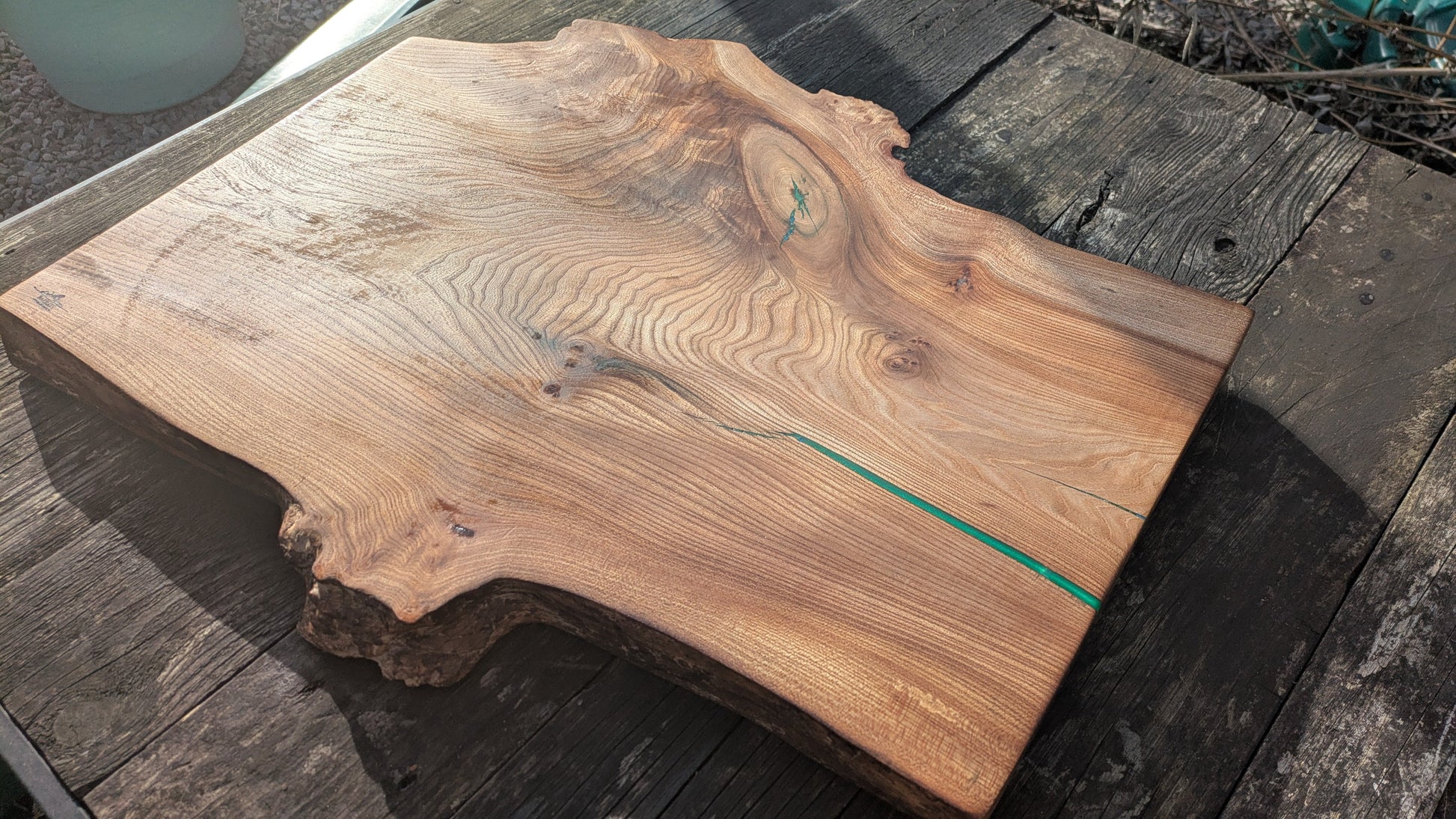 Green Elm Chopping Board