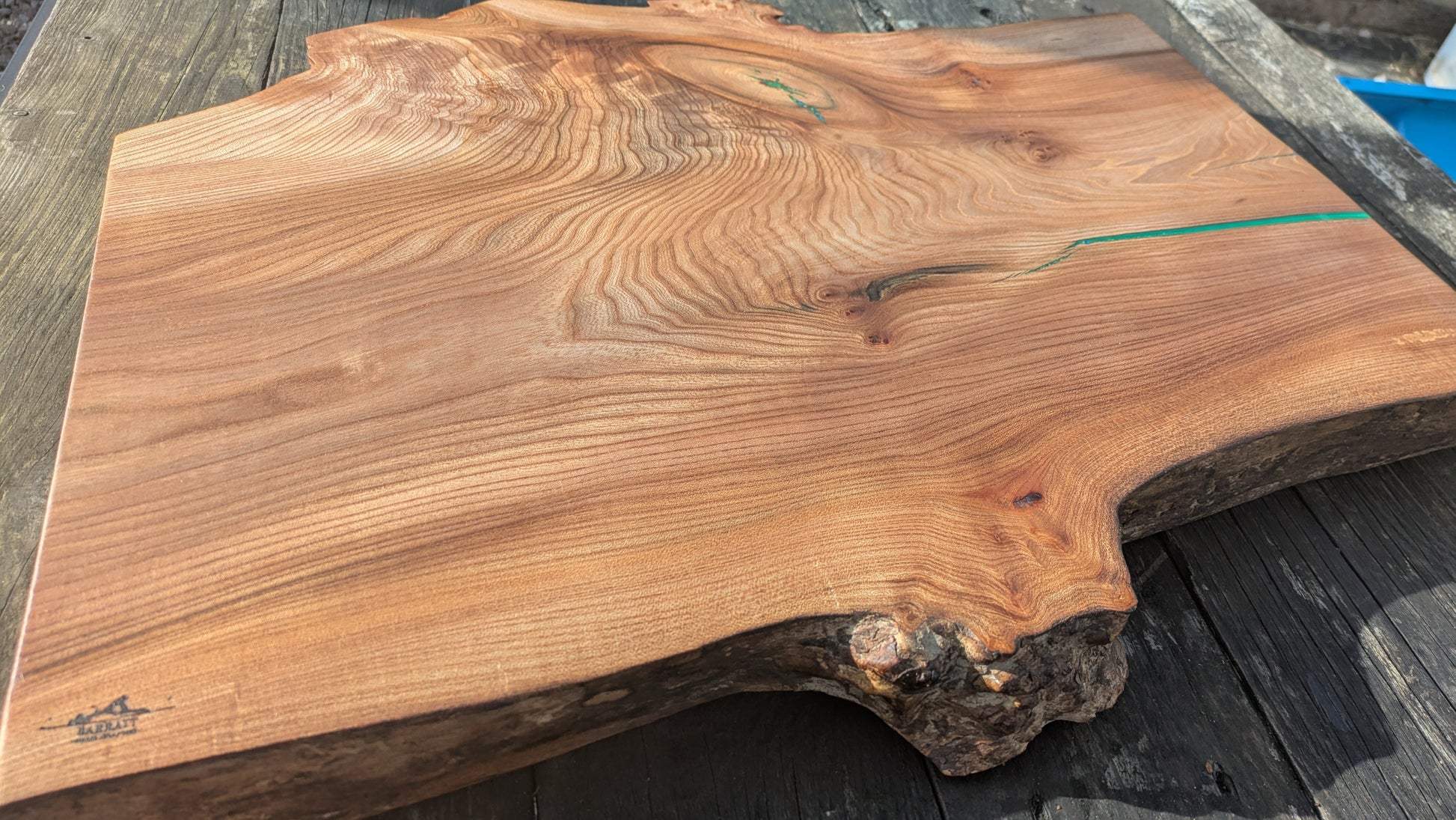 Green Elm Chopping Board