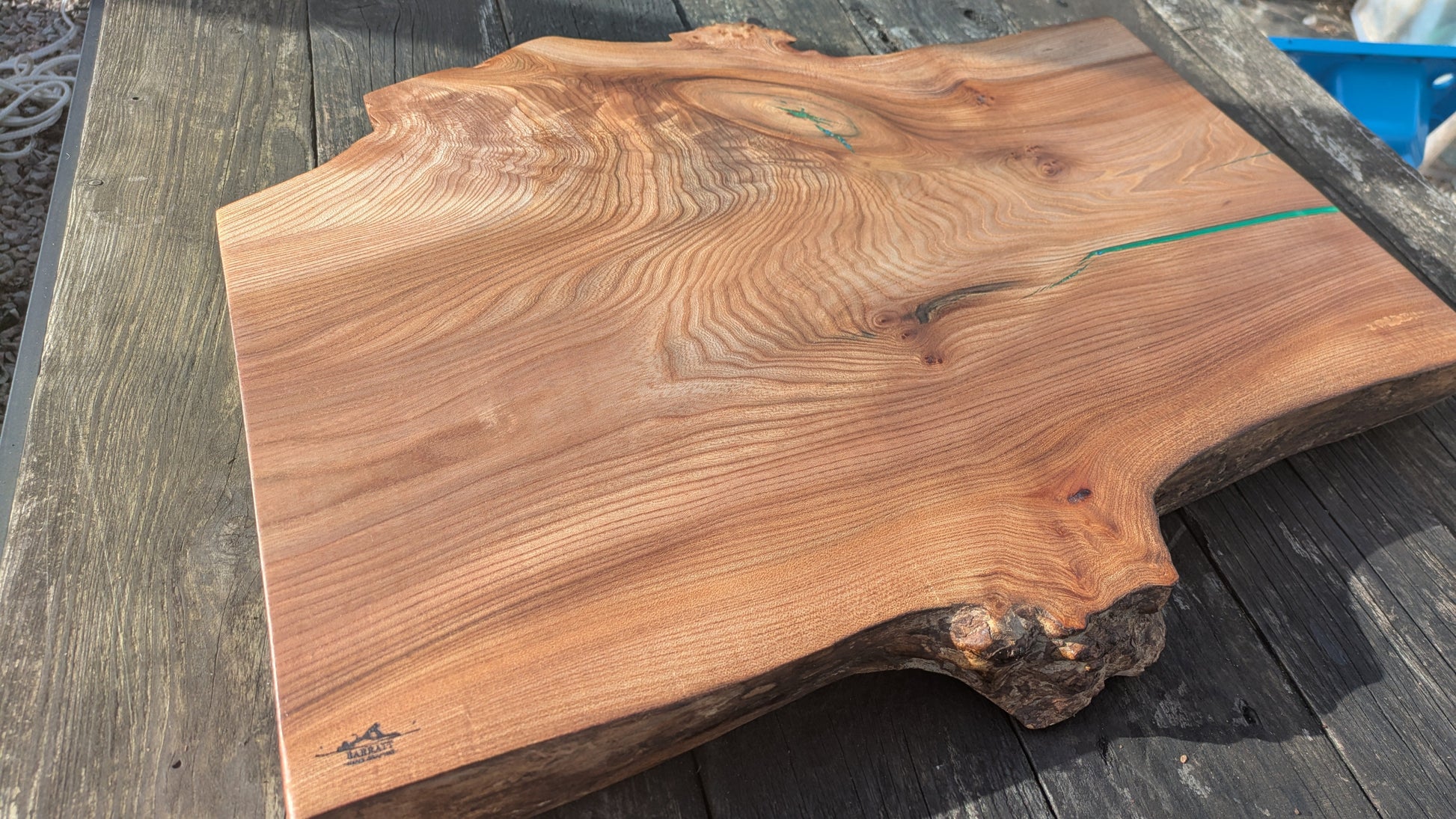 Green Elm Chopping Board