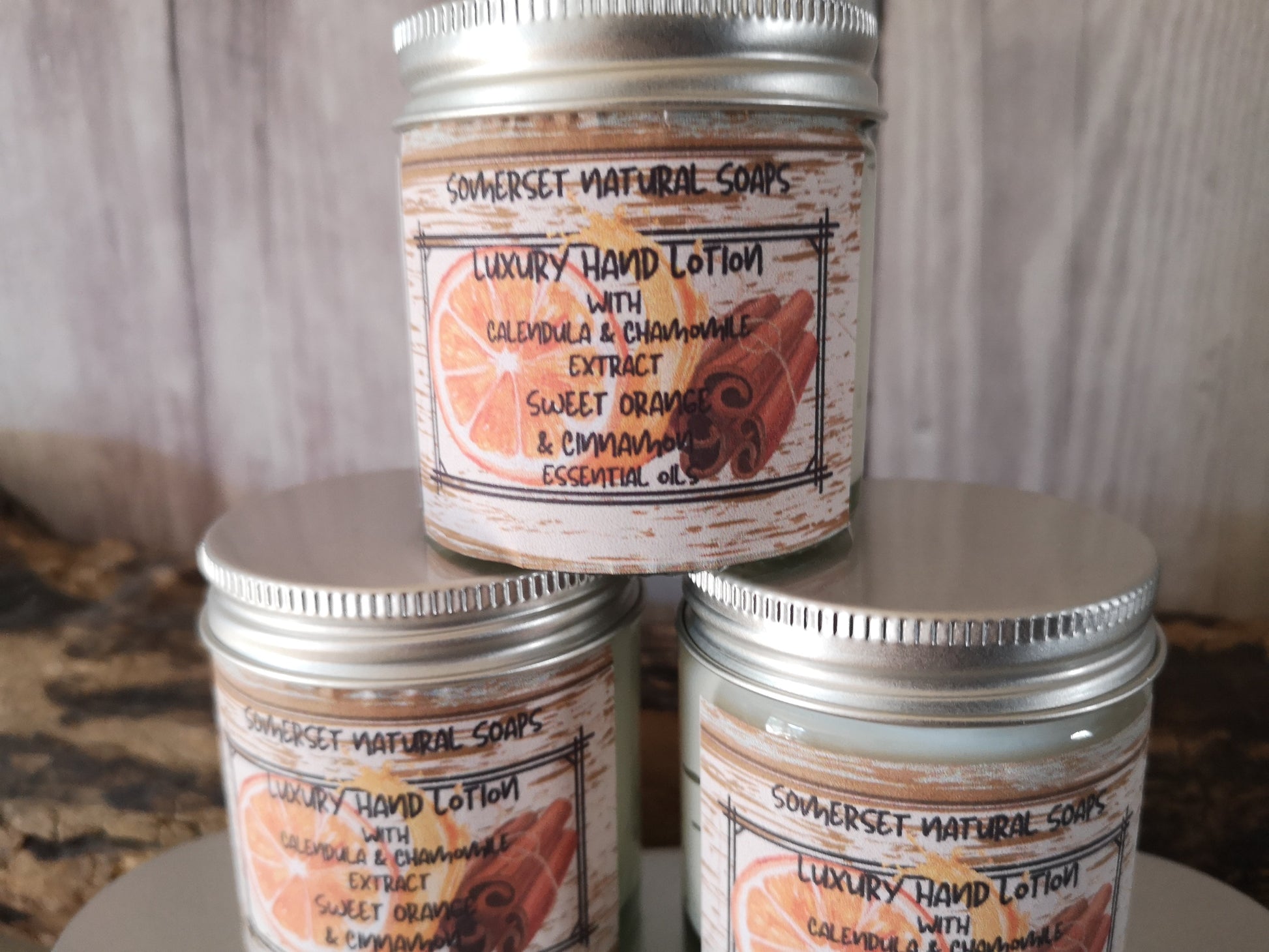 Sweet Orange and Cinnamon Luxury Hand Lotion