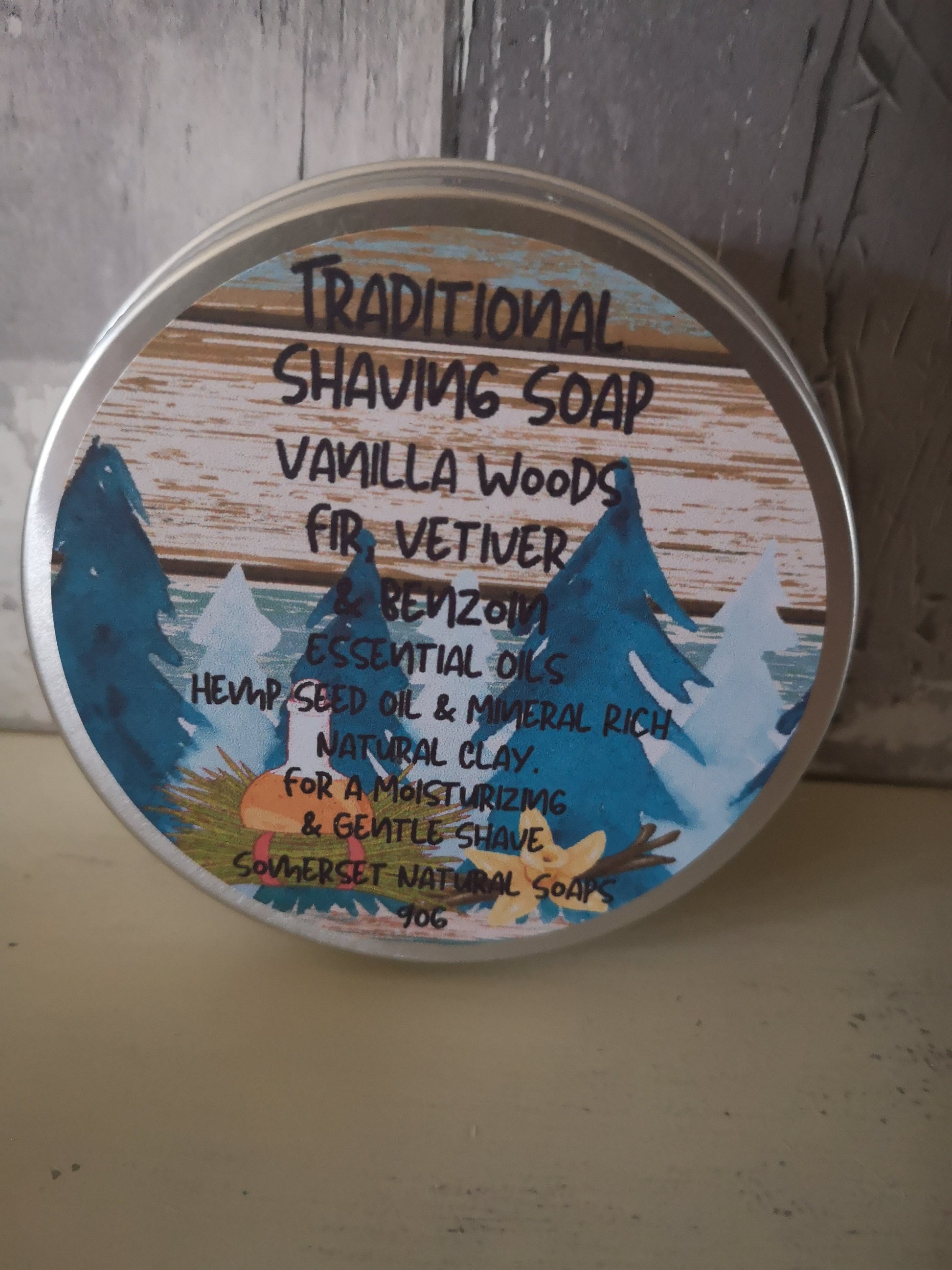 Traditional Vanilla Woods Shaving Soap