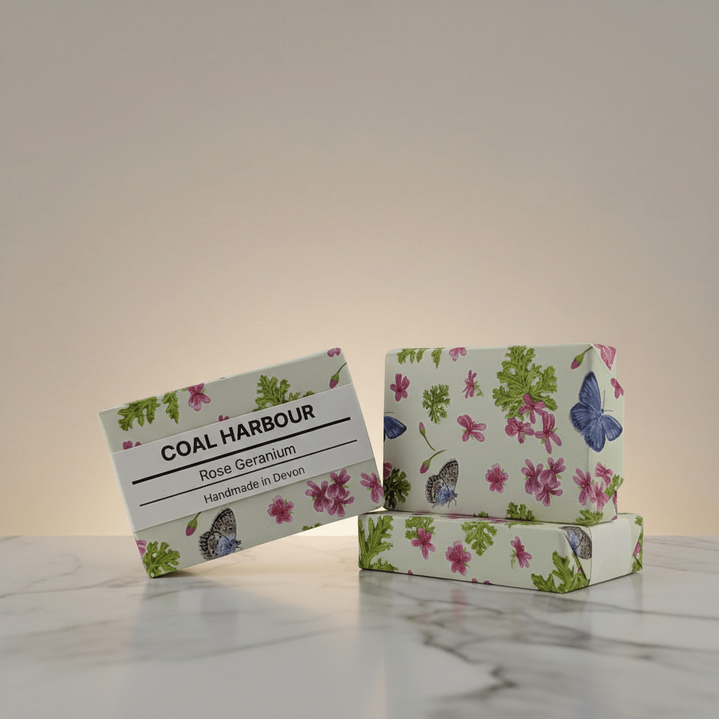 Rose Geranium Soap Bar 100g