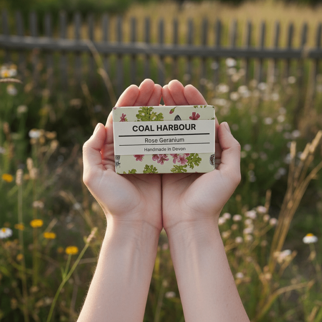 Rose Geranium Soap Bar 100g