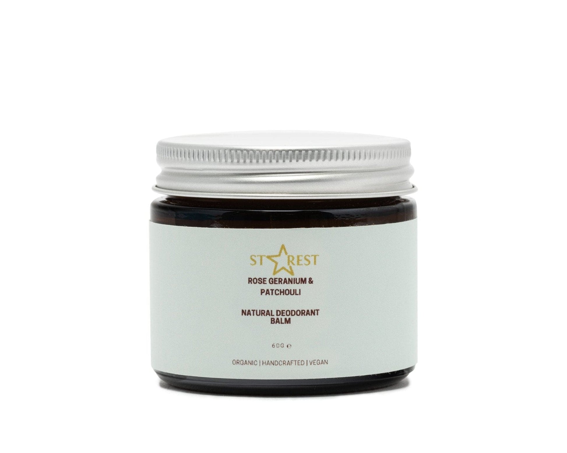 Rose Geranium and Patchouli Natural Deodorant Balm