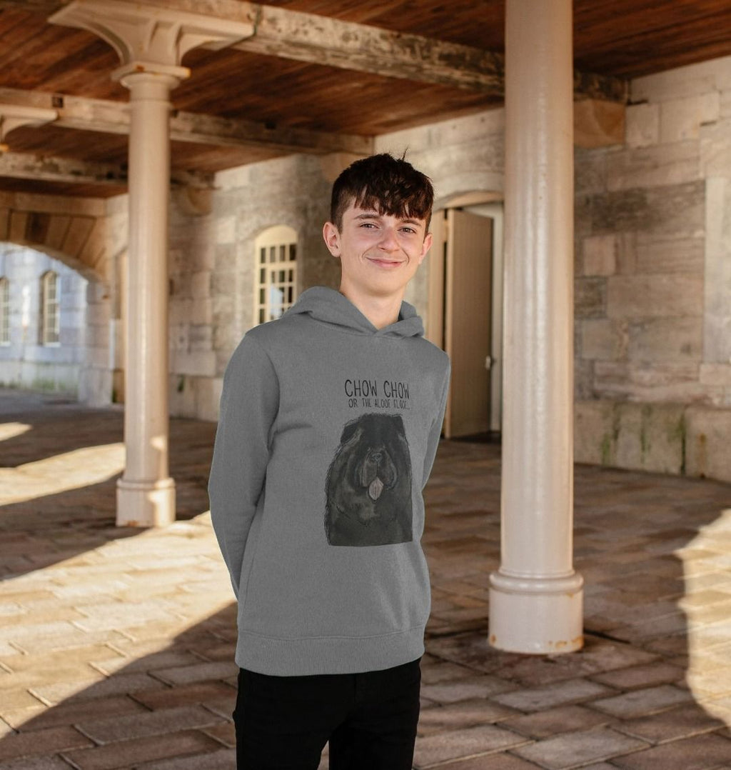 Cozy Black Chow Chow Child's Hoodie