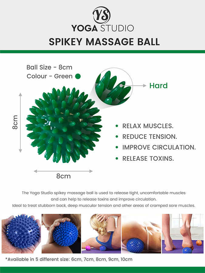 Spiky Massage Ball for Yoga and Muscle Relief