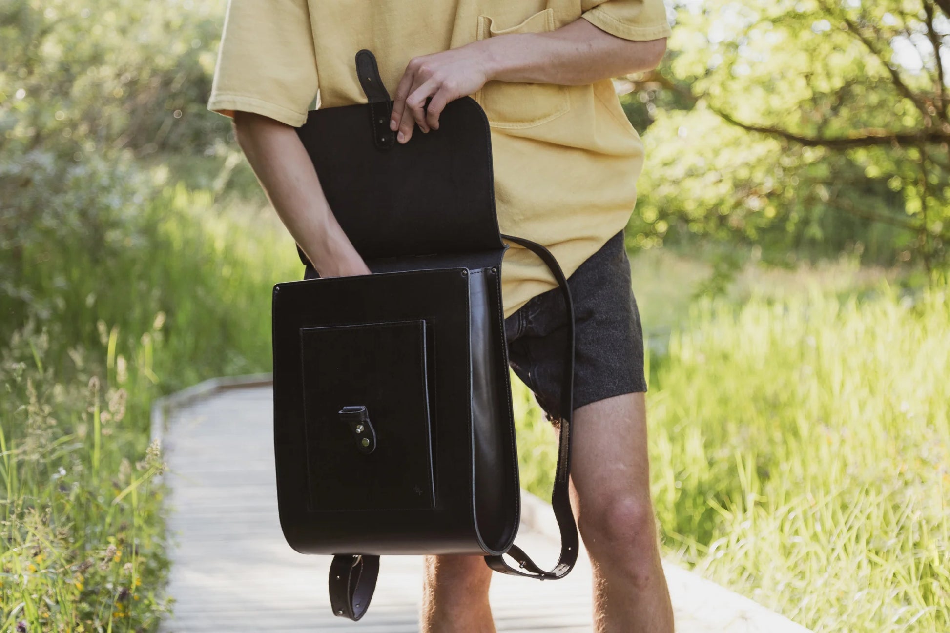 Versatile Tuscan Leather Rucksack – Elegant & Functional by Craftory at brixbailey.com