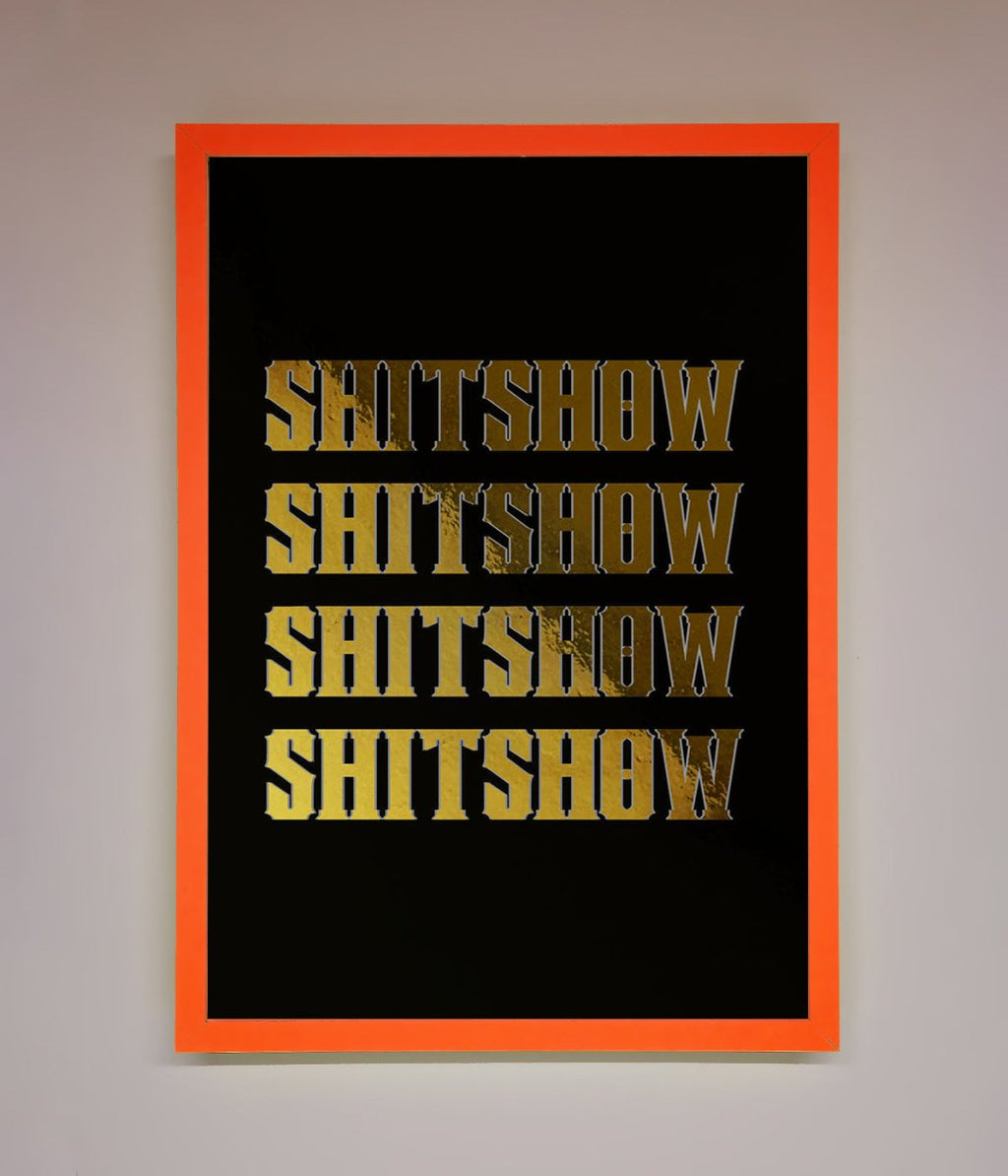 Rude Quote Foil Print