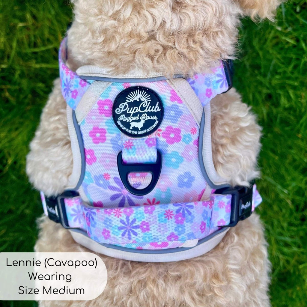 Pretty Petals No Pull Dog Harness