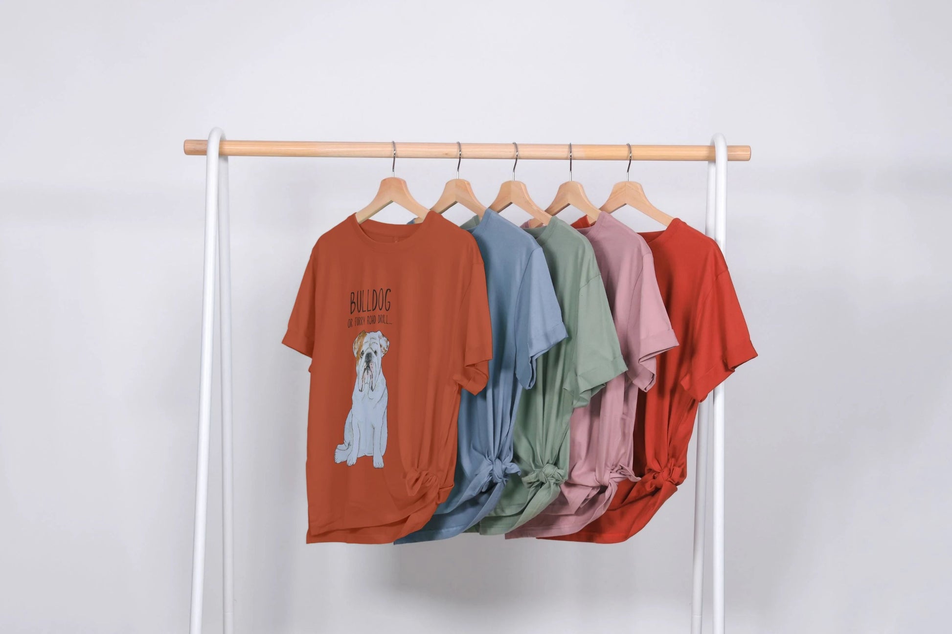 Bulldog Chic Women's T Shirt Furry Road Print