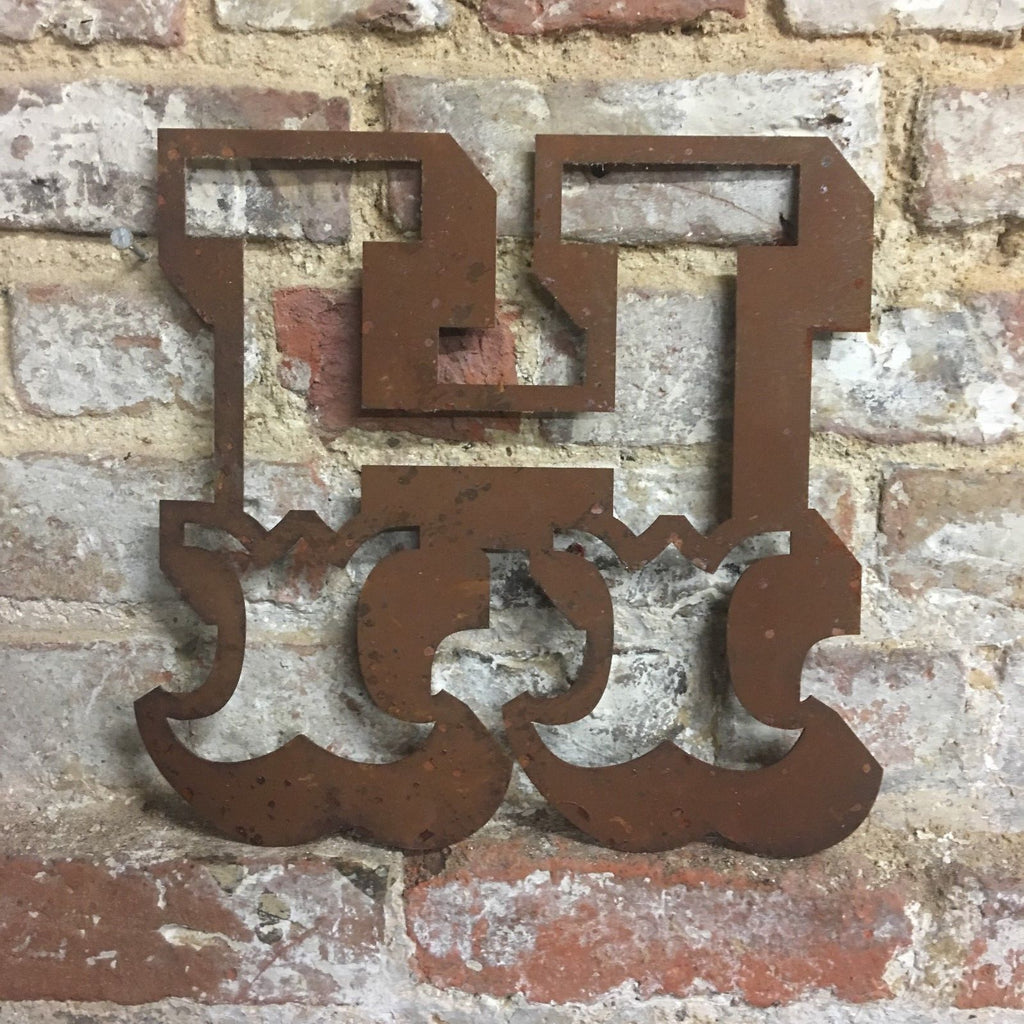 Rusty 12 Inch Carnival Metal Letters A to Z