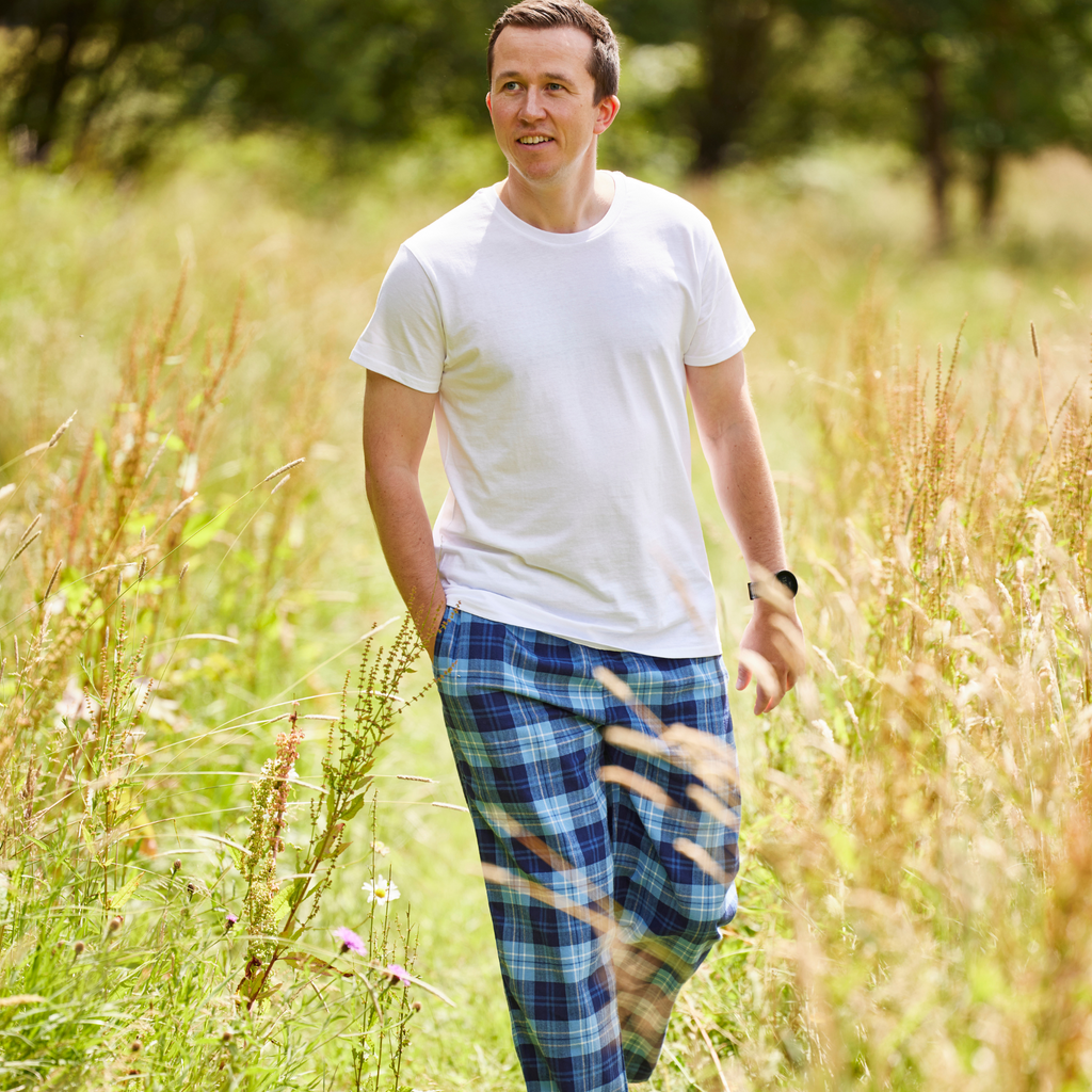 Men Beluga Loungers in Organic Cotton