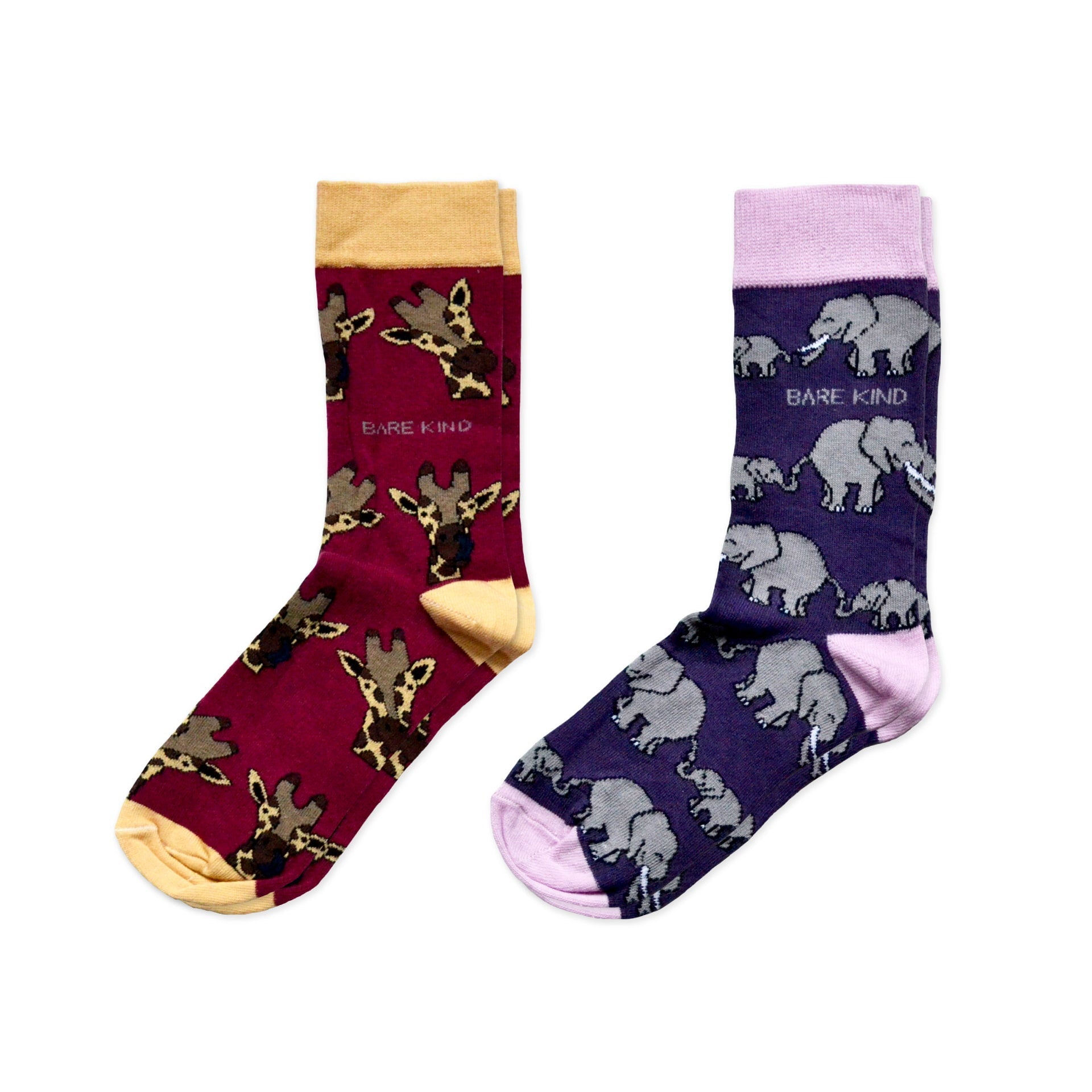 Safari Giants Bamboo Sock Set, 2 Pairs