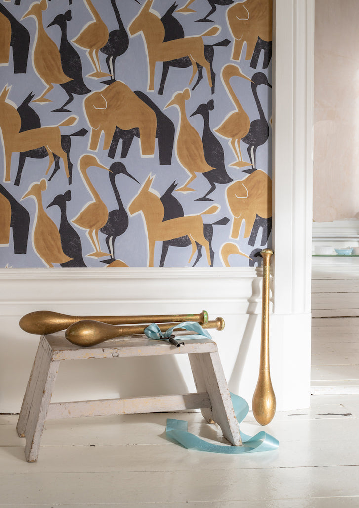 Cutout Safari Earth Wallpaper