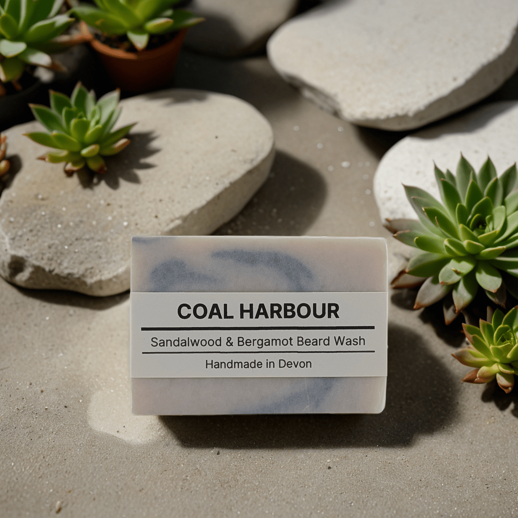 Sandalwood and Bergamot Beard Wash Bar 100g