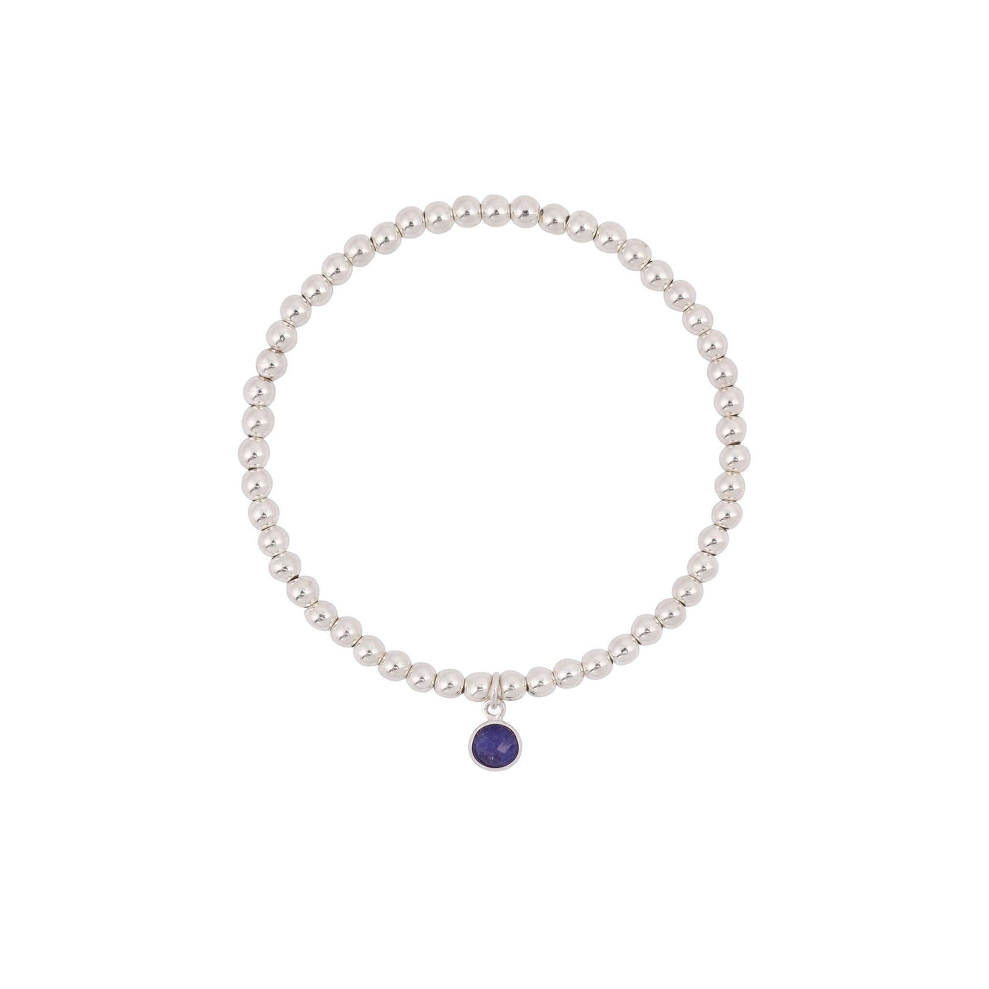 Sapphire September Birthstone Bracelet