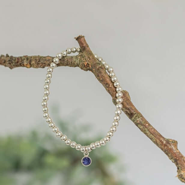 Sapphire September Birthstone Bracelet