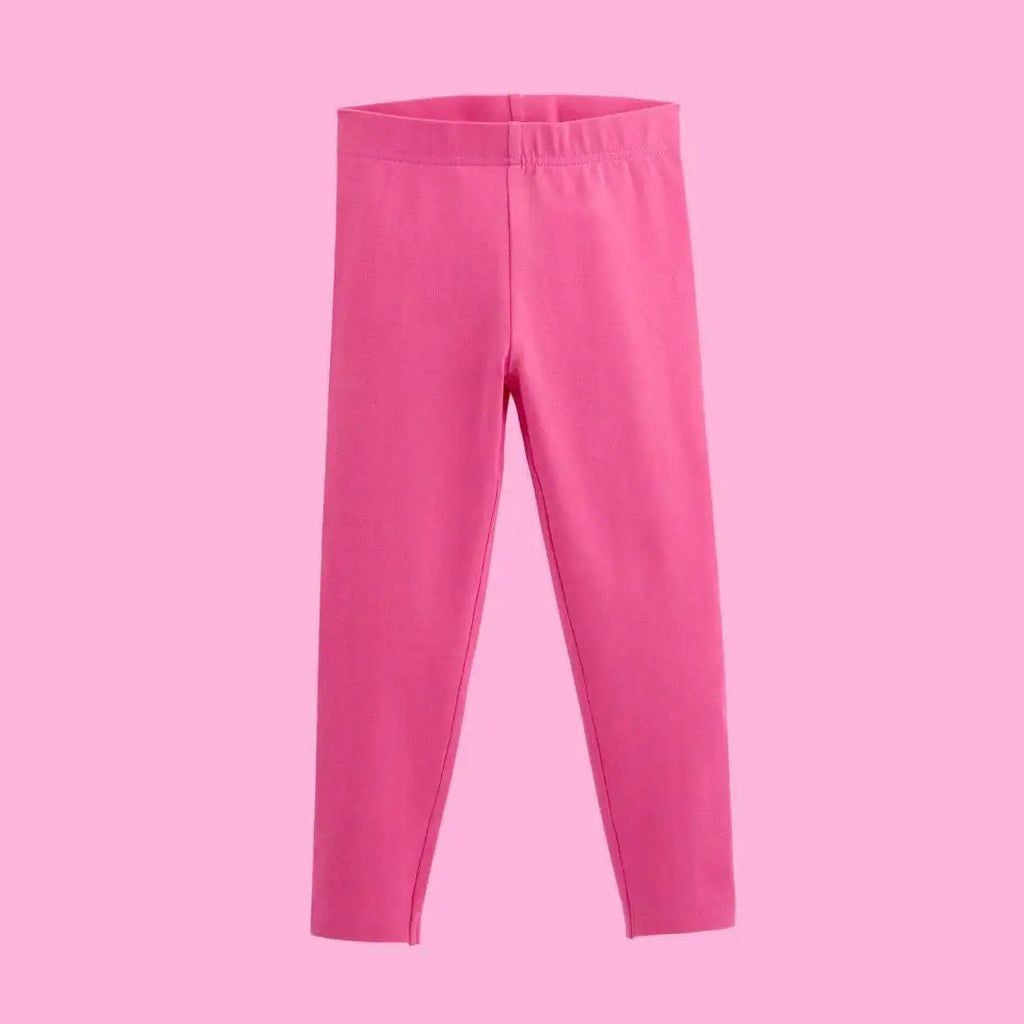 Organic Leggings in Bubblegum Pink
