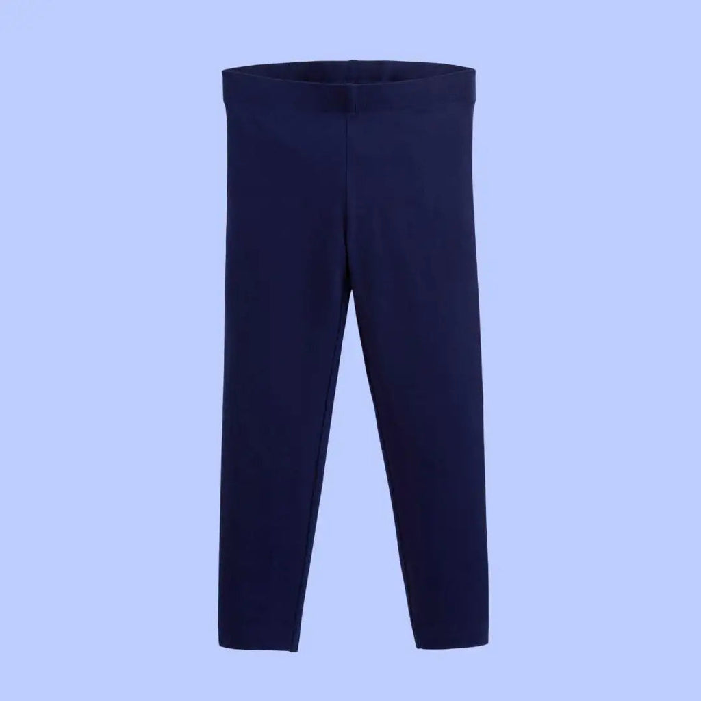 Organic Leggings Deep Sea Navy