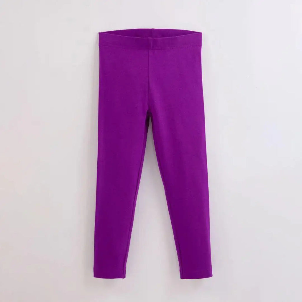 Organic Leggings in Perfectly Purple