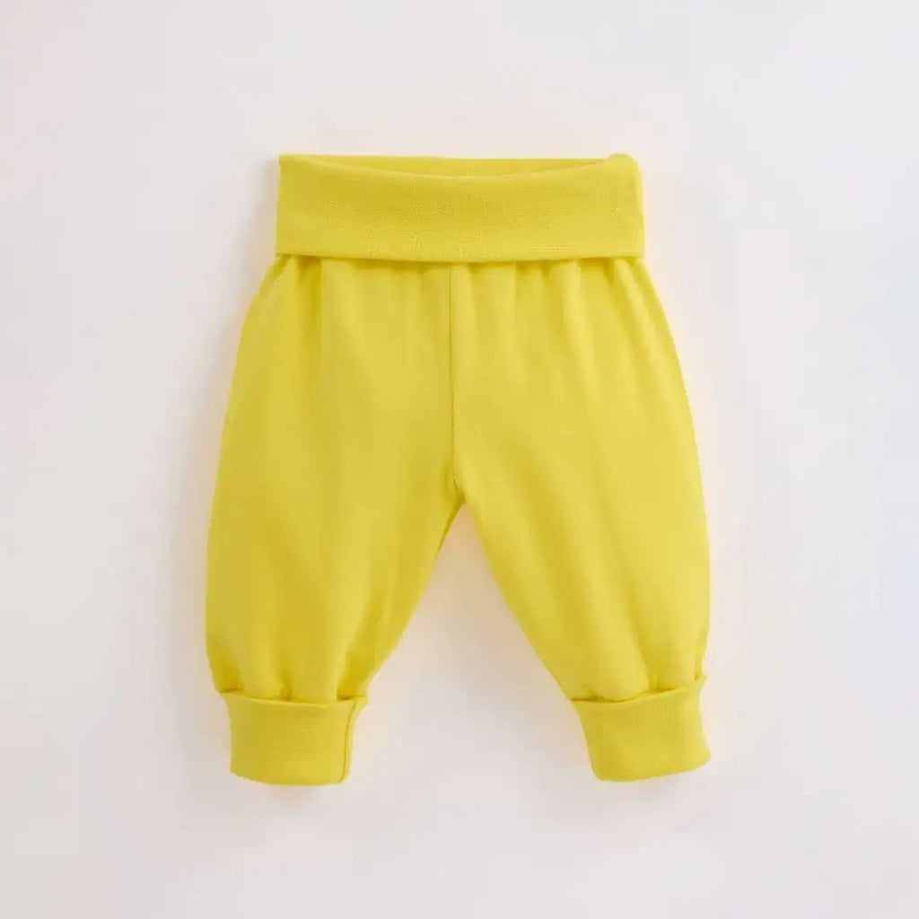Organic Yoga Pants in Sunshine Yellow