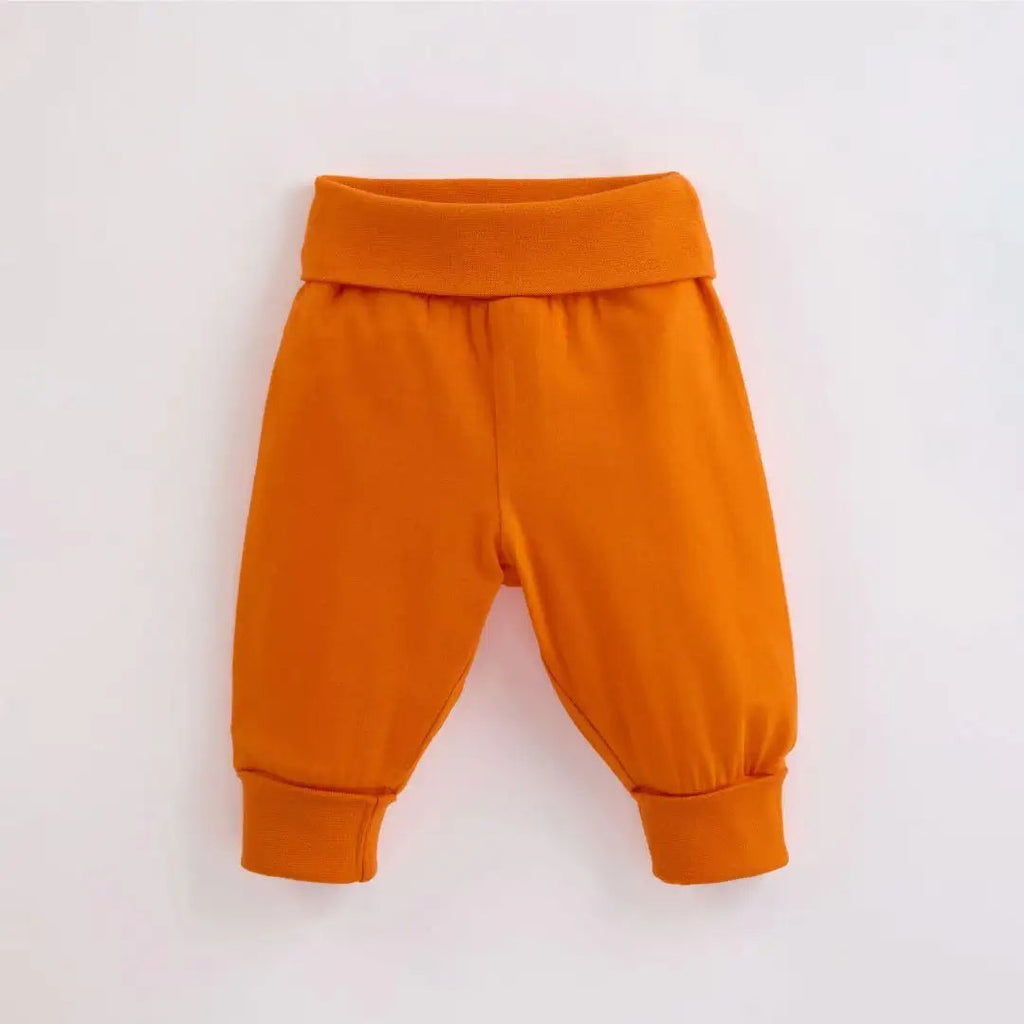 Organic Yoga Pants in Tangelo Orange