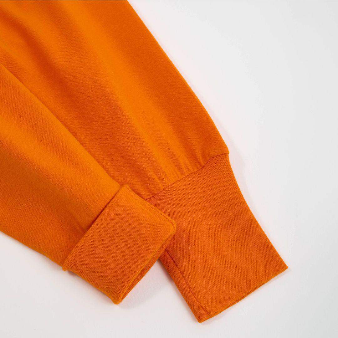Organic Yoga Pants in Tangelo Orange