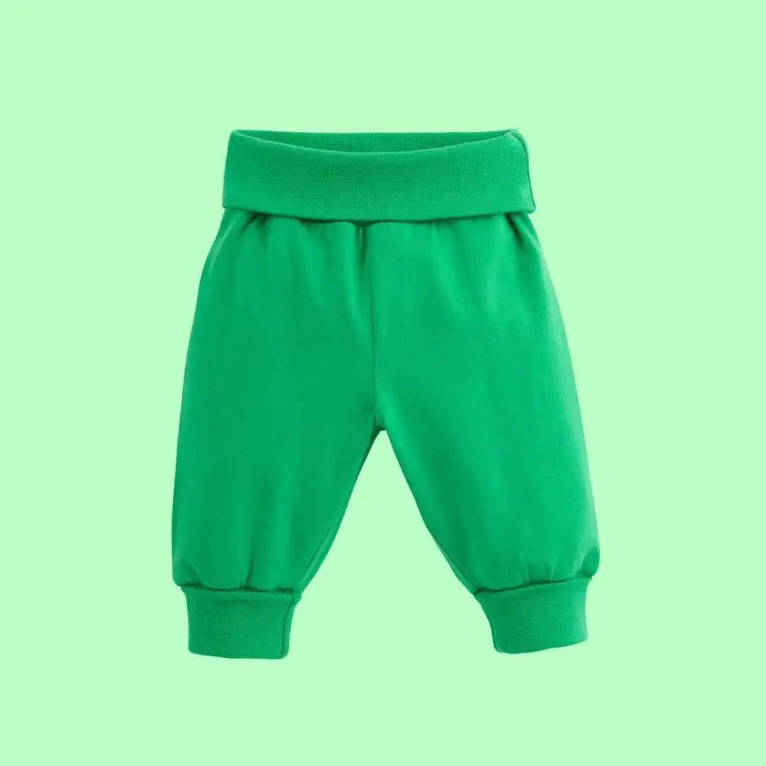 Organic Yoga Pants Tropical Green