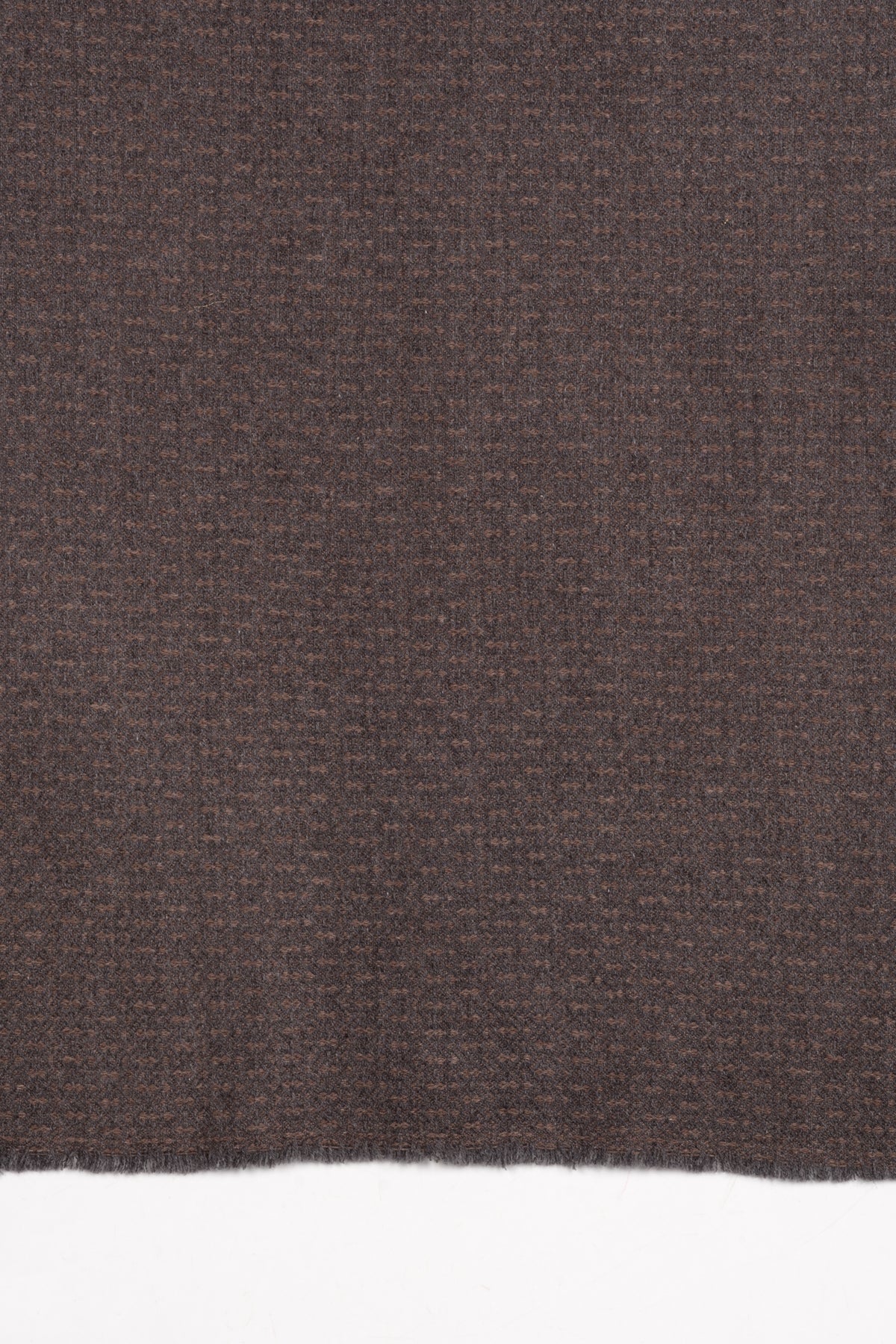 Diamond Weave Cashmere Wool Scarf in Grey Rose Pink