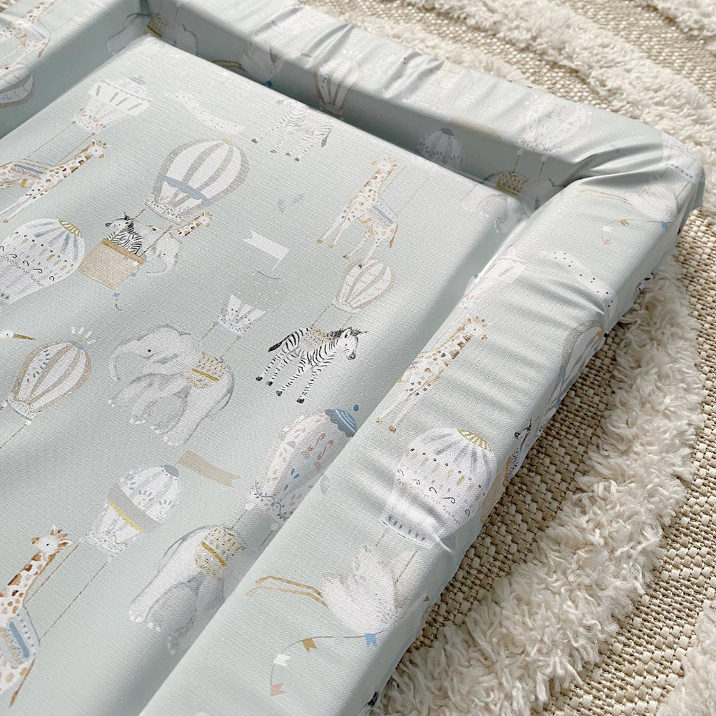 Standard Changing Mat - Hot Air Balloons Print