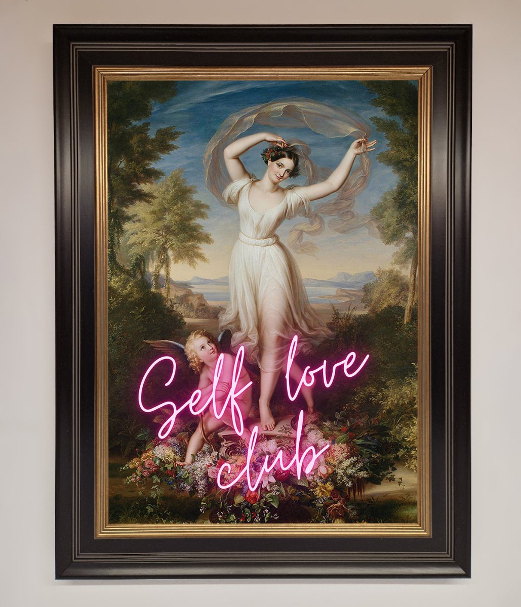 Self Love Club Framed Wall Art