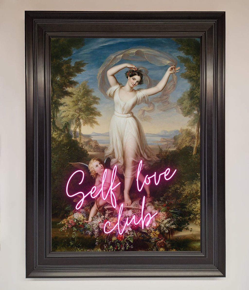 Self Love Club Framed Wall Art