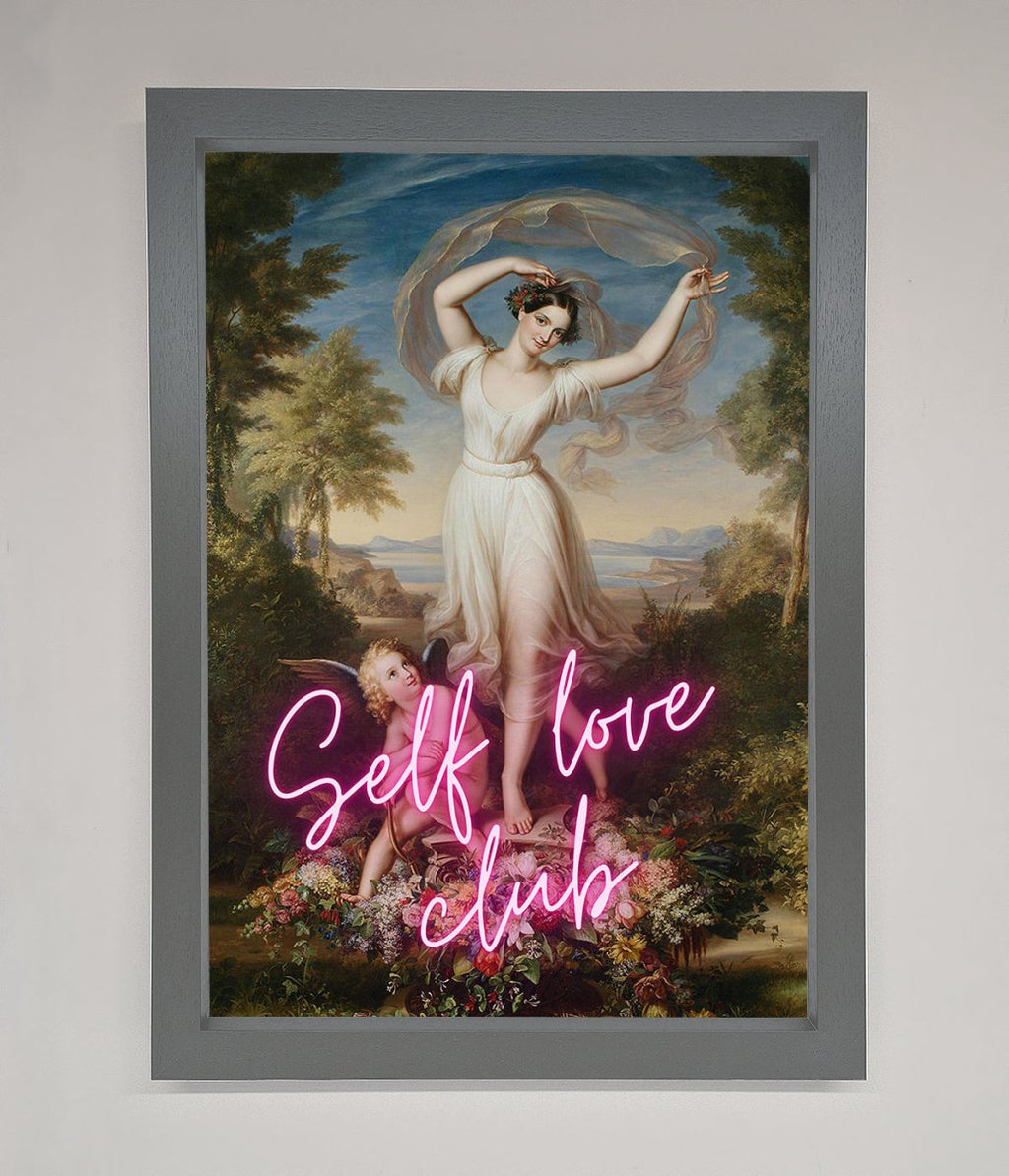 Self Love Club Framed Wall Art