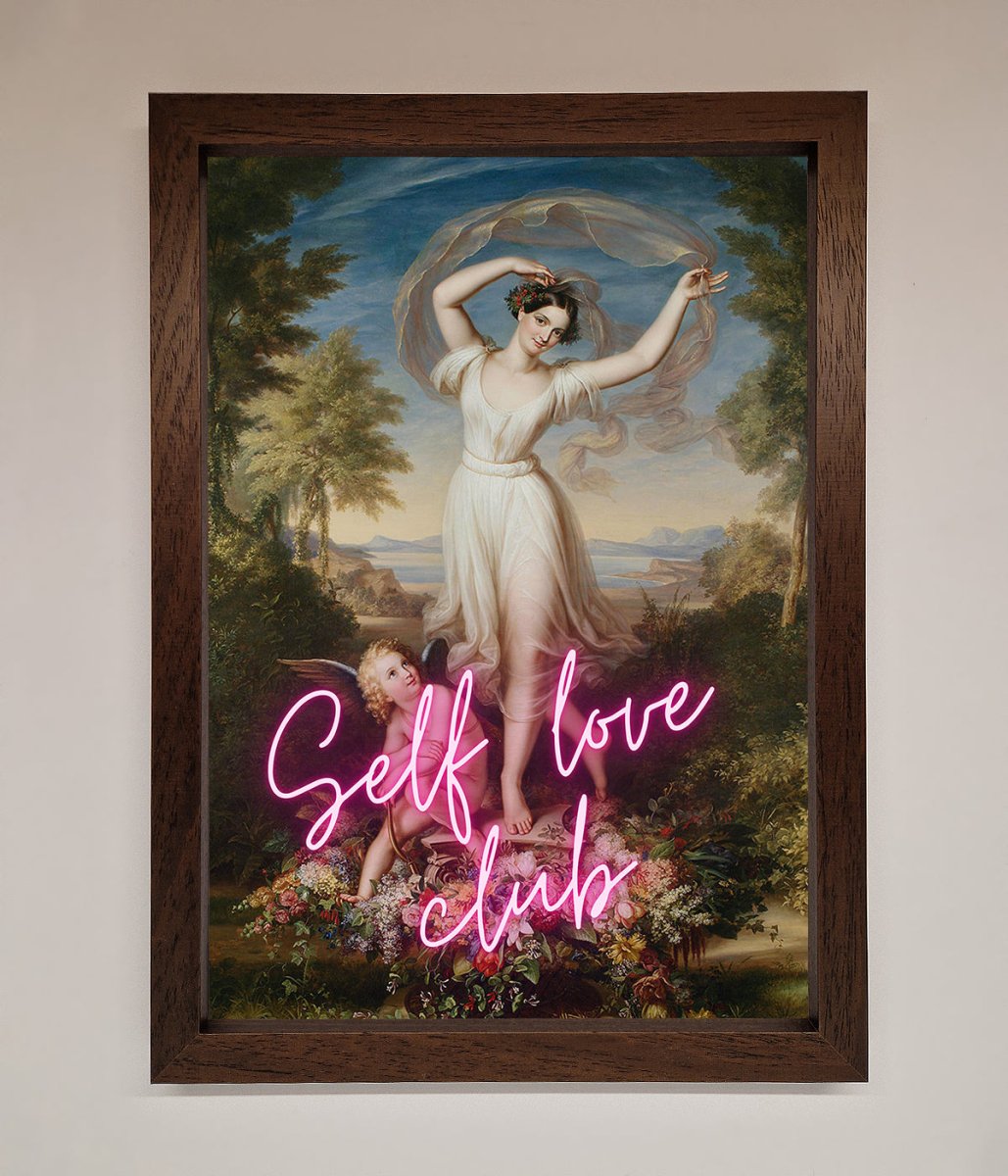 Self Love Club Framed Wall Art
