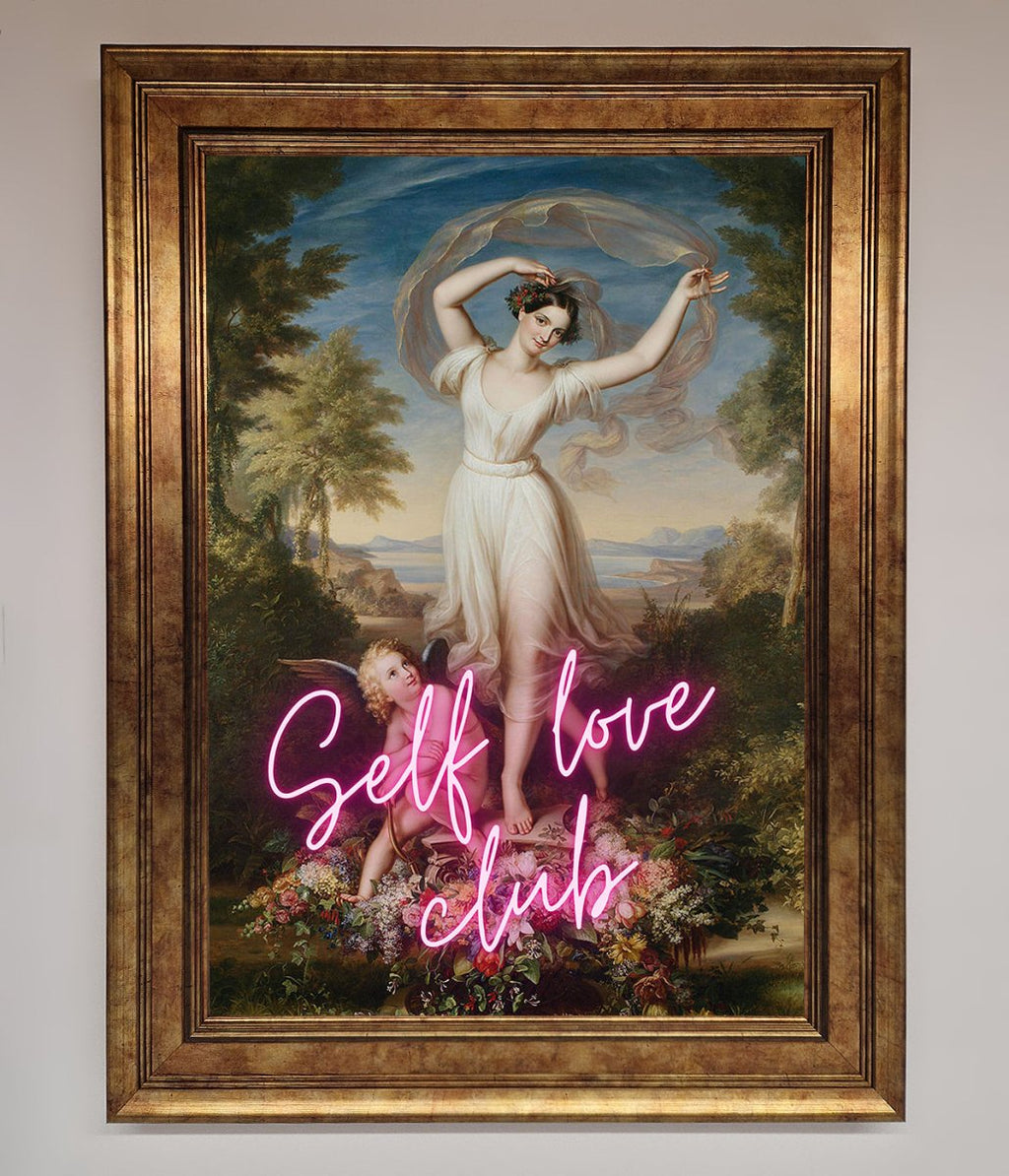 Self Love Club Framed Wall Art