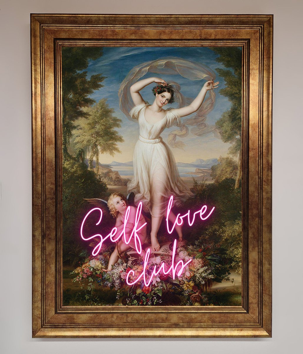 Self Love Club Framed Wall Art