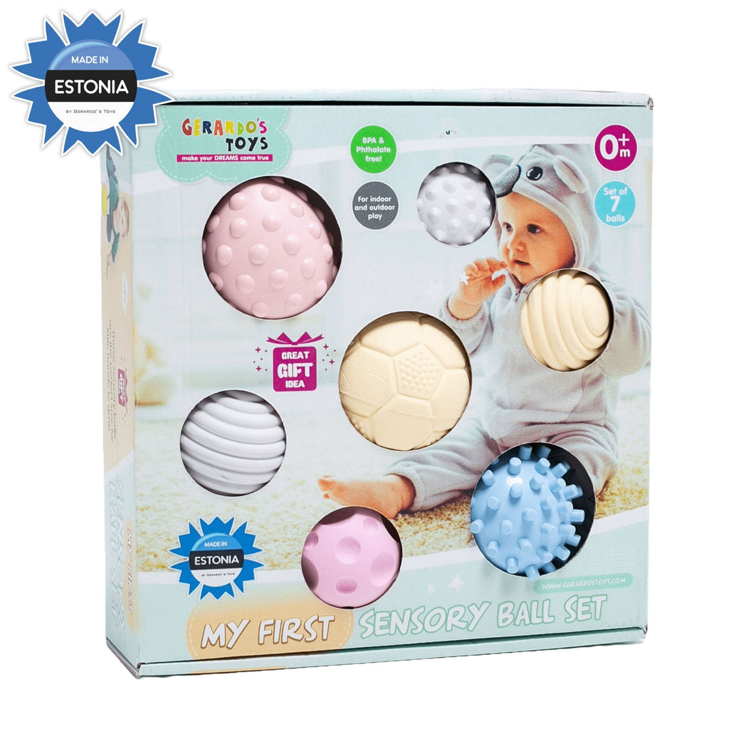 Sensory Balls Set 7 pcs for Babies