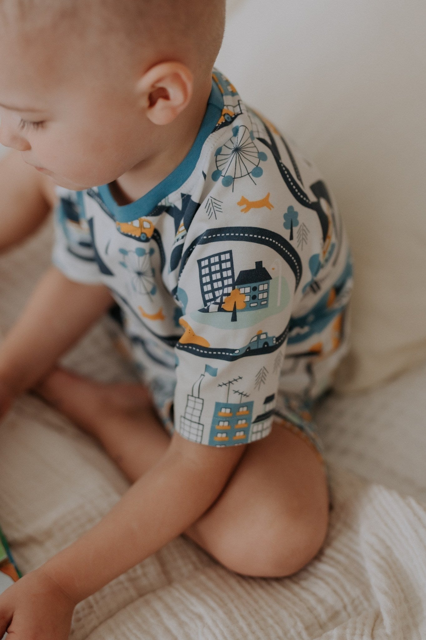 Sleepwear BELA - Comfy 2-Piece Kids Pajama Set with Oeko-Tex Cotton - Made in Europe by Breden at www.brixbailey.com